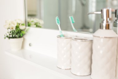 diş fırçası, banyo