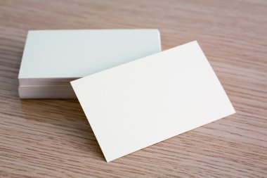 Kartvizit ahşap tablo