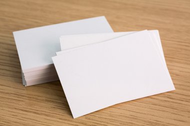 Kartvizit ahşap tablo