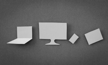 bulut bilgi işlem kavramı kağıt kesme클라우드 컴퓨팅 개념의 종이 잘라