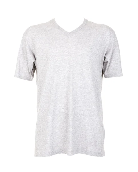 Gray T shirt template — Stock Photo, Image