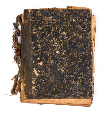 beyaz zemin üzerinde Vintage Kitap