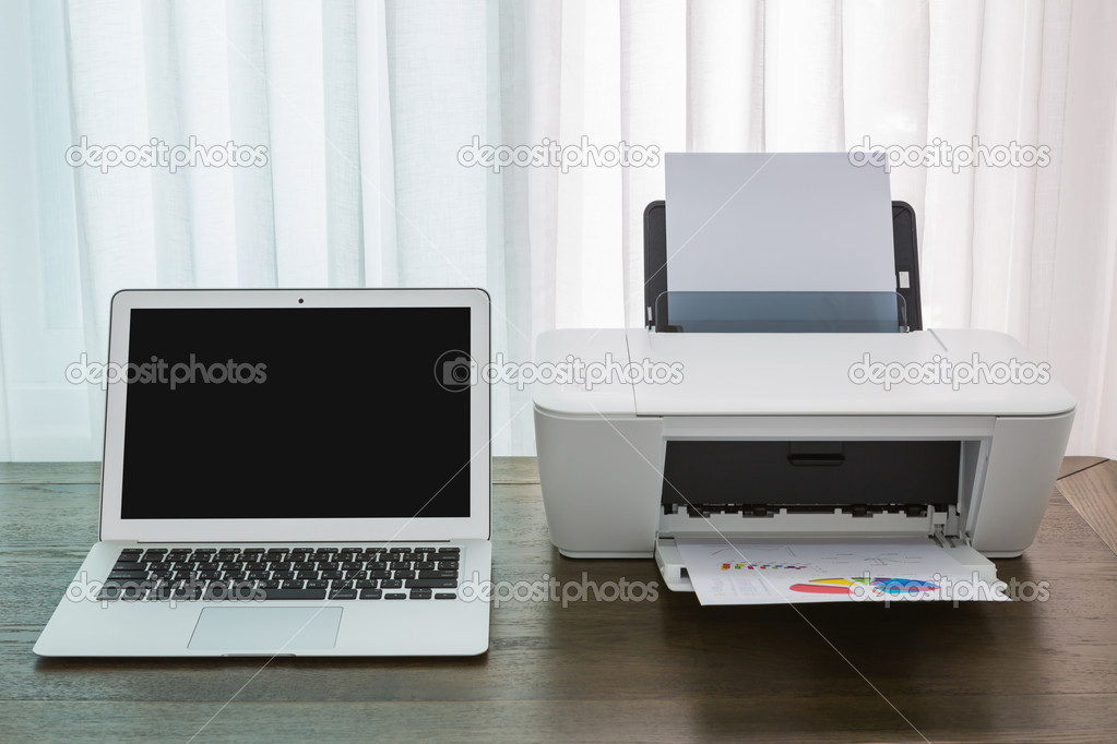 printer laptop