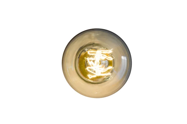 Close up de lâmpada vintage brilhante — Fotografia de Stock