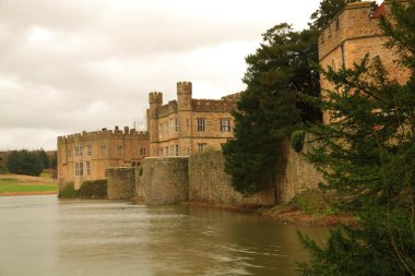 maidstone, kent, İngiltere'de Leeds castle.