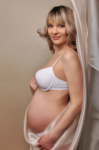 怀孕妇女. — 图库照片