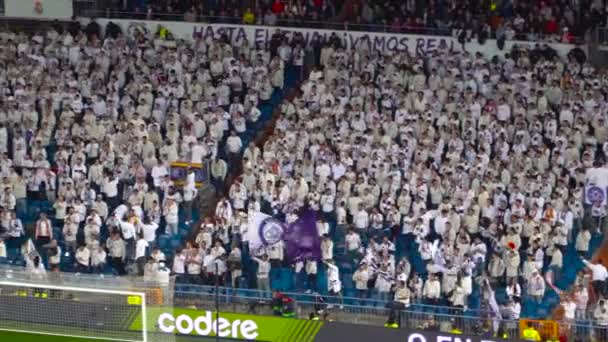 Santiago Bernabeu Stadyumu Real Madrid Nin Ana Stadyumu Spanya 2022 — Stok video