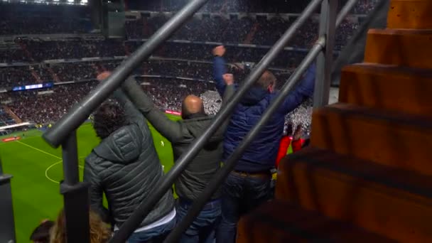 Santiago Bernabeu Stadion Heimstadion Des Real Madrid Spanien 2022 — Stockvideo