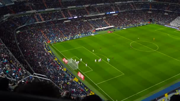 Santiago Bernabeu Stadium Home Stadium Real Madrid Spain 2022 — Stock Video
