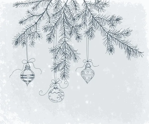 Kerst achtergrond — Stockvector