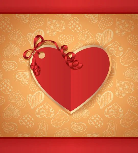 Valentine day background — Stock Vector