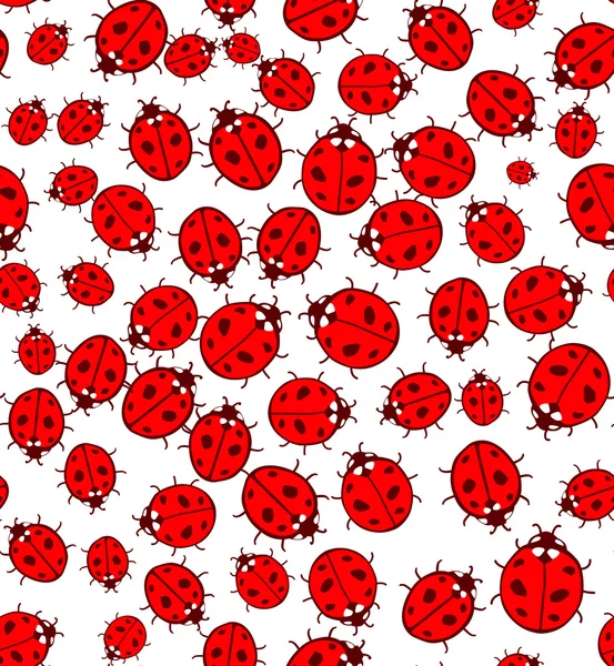 Coccinelles — Image vectorielle