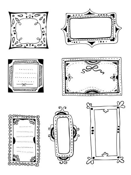 Marcos decorativos — Archivo Imágenes Vectoriales