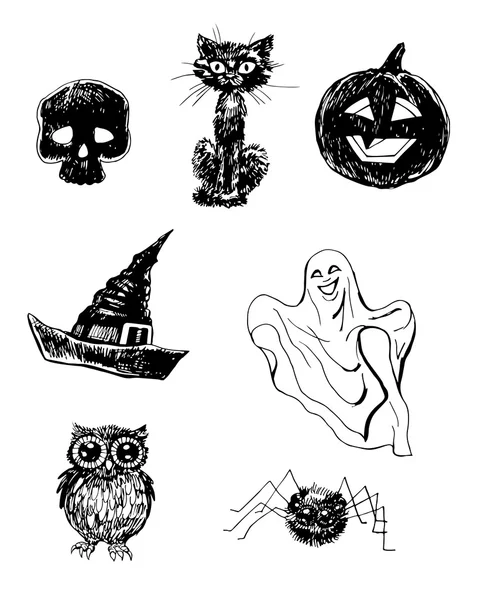 Ensemble Halloween — Image vectorielle