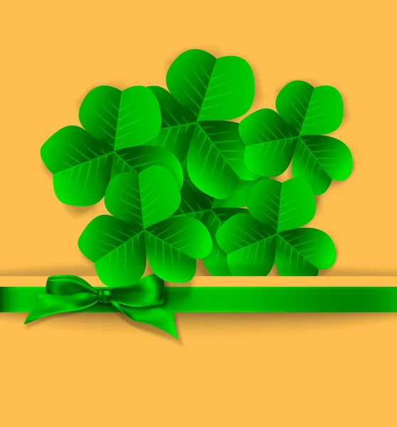 St. Patrick day card — Stock Vector