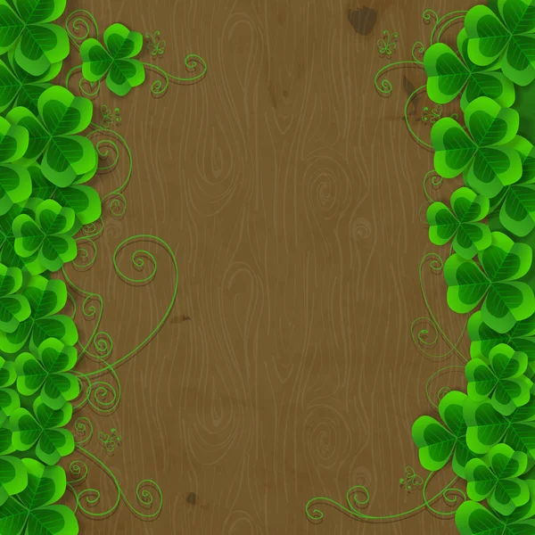 St. patrick dag kaart — Stockvector