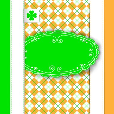 St. patrick günü kartı