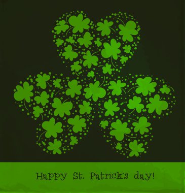 St. patrick günü kartı
