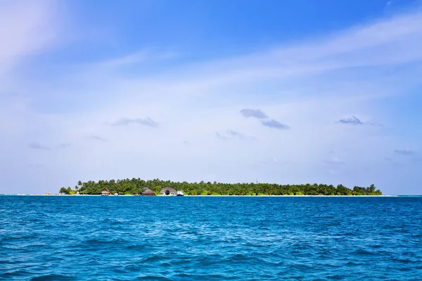 Вид з Мальдівських островах — стокове фото