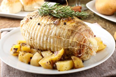 tavuk rulo fırında patates dolması