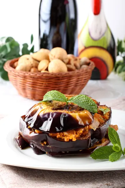 Eggplant Parmesan — Stock Photo, Image