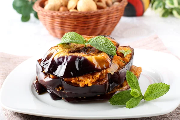 Eggplant Parmesan — Stock Image Eggplant Parmesan Royalty Free Stock Images
