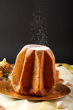pandoro Noel kek dekore edilmiş tablo