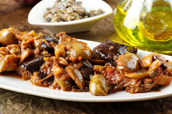 Caponata siciliana — Foto Stock