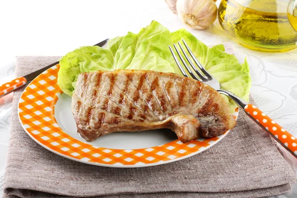 Tuna fillet roasted — Stock Photo, Image