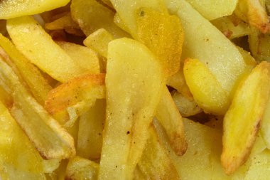 Patates kızartması yakın.