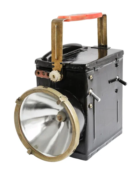 Starym stylu latarka w stanie off — Zdjęcie stockowe