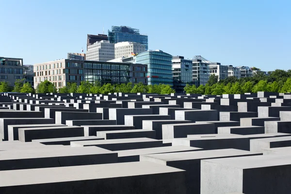 Holocaust memorial in Berlin, Germany — Stock Photo, Image