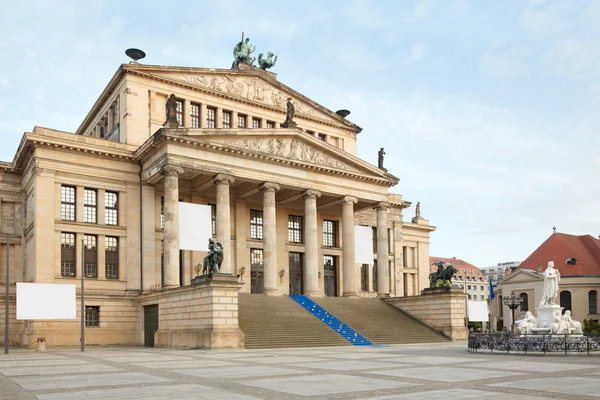Salões de concertos em Gendarmenmarkt, Berlim — Fotografia de Stock