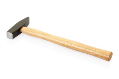 ahşap sapı ile çekiç