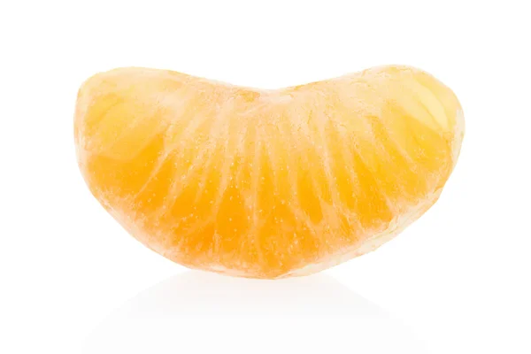 Tangerine single segment — Stock Photo, Image