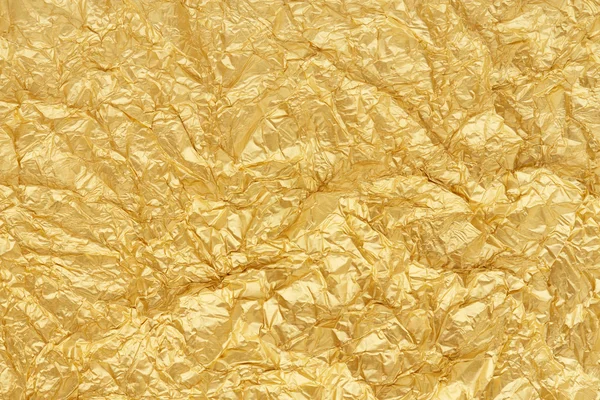 Golden foil background texture — Stock Photo, Image