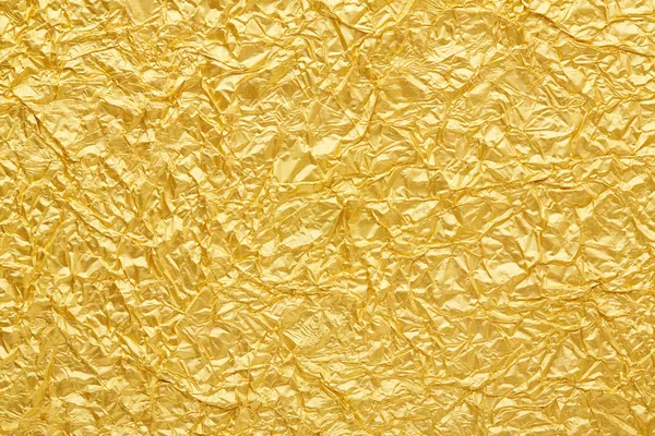 Goldfolie Hintergrund Textur — Stockfoto