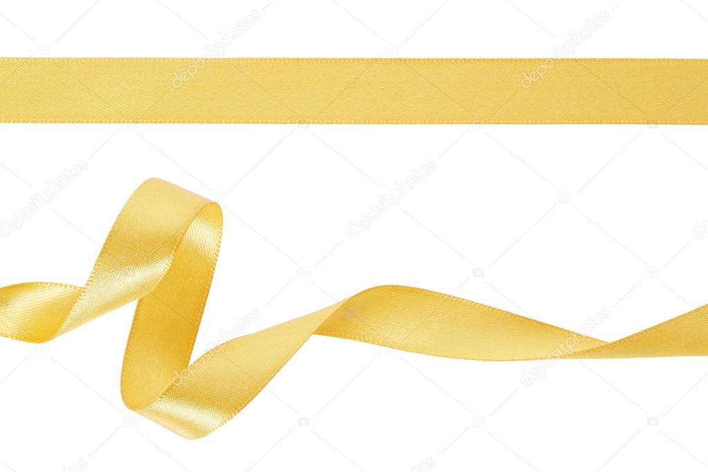 Golden ribbon set — Stock Photo © AndreaA. 25244931