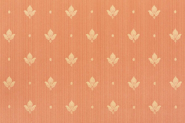 Floral brown wallpaper background — Stock Photo, Image