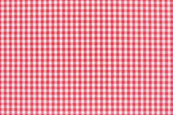 Tablecloth red and white texture background — Stock Photo, Image