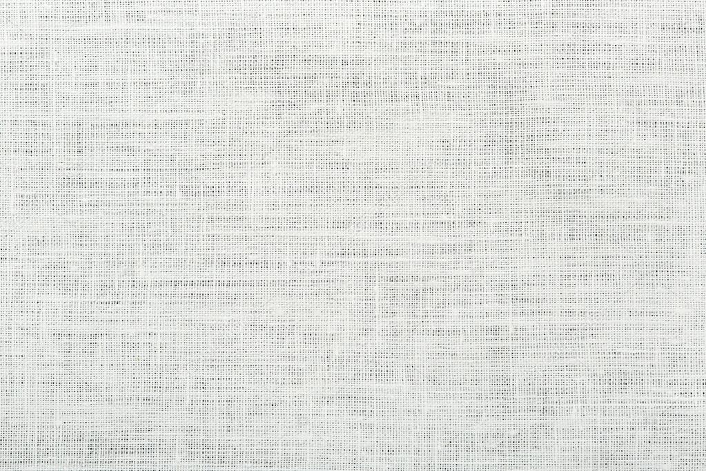 Linen canvas white texture background
