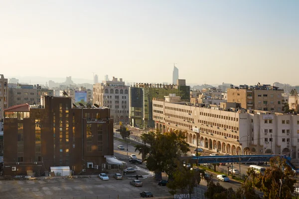 Amman city view am morgen, jordan — Stockfoto