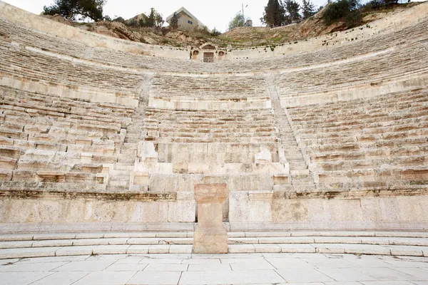 Rzymski teatr antyczny wnętrza — Zdjęcie stockowe