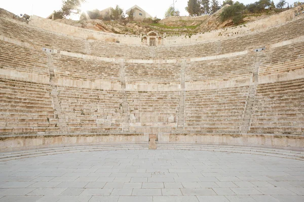 Antyczny teatr rzymski wnętrza — Zdjęcie stockowe