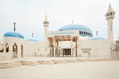 Kral abdullah ı cami iç Amman, Ürdün