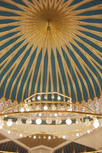 Intérieur de la mosquée en Amman, Jordanie — Photo