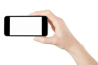 Fotoğraf çekme el içinde smartphone
