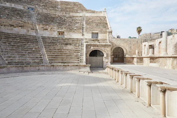 Teatro romano en Ammán, Jordania — Foto de Stock