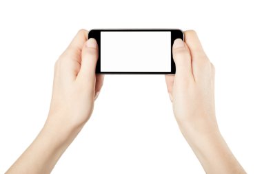 smartphone aygıt oyun tutan eller