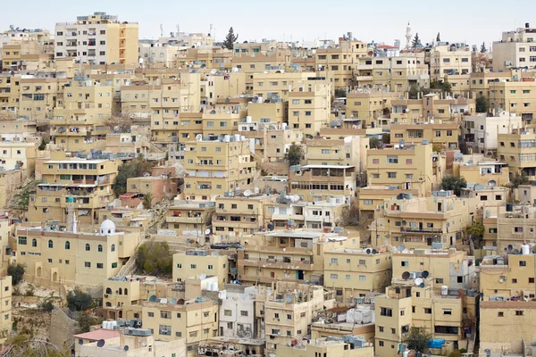 Gebäude im Nahen Osten und Häuser in Amman — Stockfoto